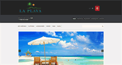 Desktop Screenshot of laplaya.com